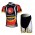 RadioShack Trek Livestrong Radbekleidung Radtrikot Kurzarm und Fahrradhosen Kurz Schwarz Rot Radtrikot Kaufen