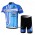 UnitedHealthcare Radbekleidung Radtrikot Kurzarm und Fahrradhosen Kurz Blau Radtrikot Kaufen