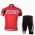 Specialized Racing Radbekleidung Radtrikot Kurzarm und Fahrradhosen Kurz Rot Radtrikot Kaufen