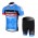 2013 Garmin Sharp Barracuda Cervelo Radtrikot Kurzarm und Kurz Radhose Kits Blau Radtrikot Kaufen