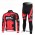 BMC Racing Pro Team Fahrradbekleidung Radtrikot Satz Langarm und Lange Fahrradhose Rot Radtrikot Kaufen