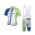 2013 Cannondale Fahrradbekleidung Satz Fahrradtrikot Kurzarm Trikot und Kurz Trägerhose Weiß Radtrikot Kaufen