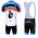 2013 Garmin Sharp Barracuda Cervelo Fahrradbekleidung Satz Fahrradtrikot Kurzarm Trikot und Kurz Trägerhose Blau Radtrikot Kaufen
