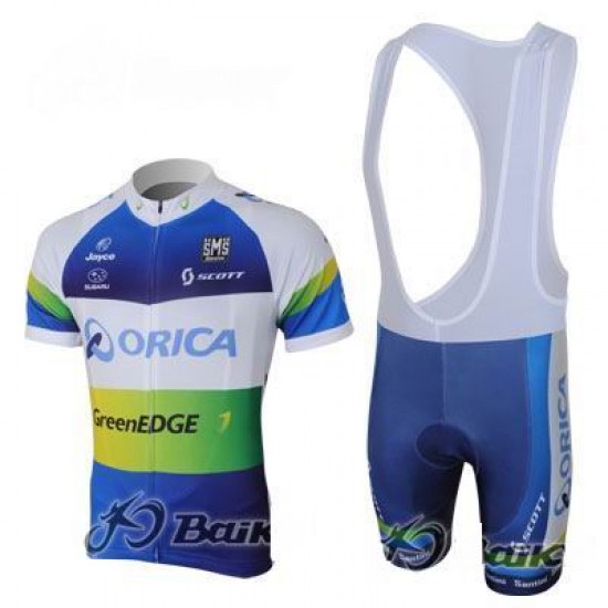 2013 Green Edge ORICA Fahrradbekleidung Satz Fahrradtrikot Kurzarm Trikot und Kurz Trägerhose Blau Radtrikot Kaufen 2013 Green Edge ORICA Fahrradbekleidung Satz Fahrradtrikot Kurzarm Trikot und Kurz Trägerhose Blau Radtrikot Kaufen