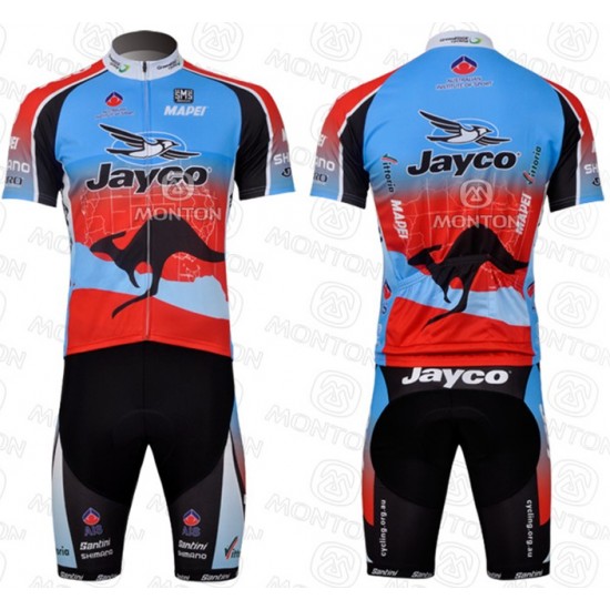 JAYCO Pro Team Radtrikot Kurzarm Kurz Radhose Kits Blau Rot Radtrikot Kaufen JAYCO Pro Team Radtrikot Kurzarm Kurz Radhose Kits Blau Rot Radtrikot Kaufen