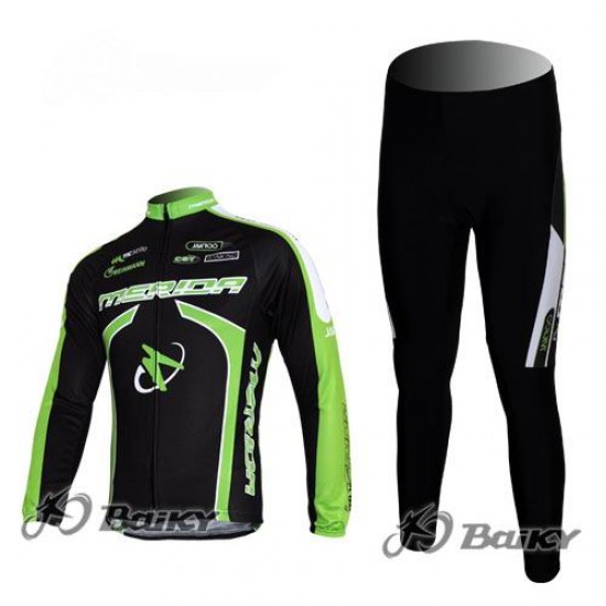 Merida Multivan Flex Stay Fahrradbekleidung Radtrikot Satz Langarm und Lange Fahrradhose Schwarz Grün Radtrikot Kaufen Merida Multivan Flex Stay Fahrradbekleidung Radtrikot Satz Langarm und Lange Fahrradhose Schwarz Grün Radtrikot Kaufen