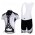 Nalini Pro Team Fahrradbekleidung Satz Fahrradtrikot Kurzarm Trikot und Kurz Trägerhose Weiß Radtrikot Kaufen