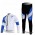 Pinarello Pro Team Fahrradbekleidung Radtrikot Satz Langarm und Lange Fahrradhose Weiß Blau Radtrikot Kaufen