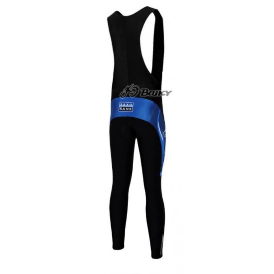 Saxo Bank Sungard Pro Team Lang Trägerhose Blau Schwarz Radtrikot Kaufen