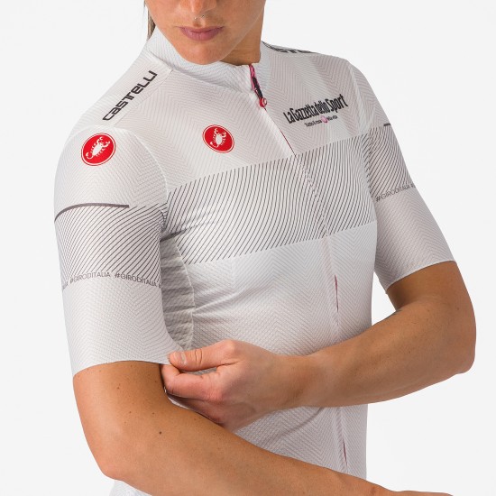 Damen Weißes Trikot Damen Giro d'Italia 2024 Competizione Radtrikot Kaufen Damen Weißes Trikot Damen Giro d'Italia 2024 Competizione Radtrikot Kaufen