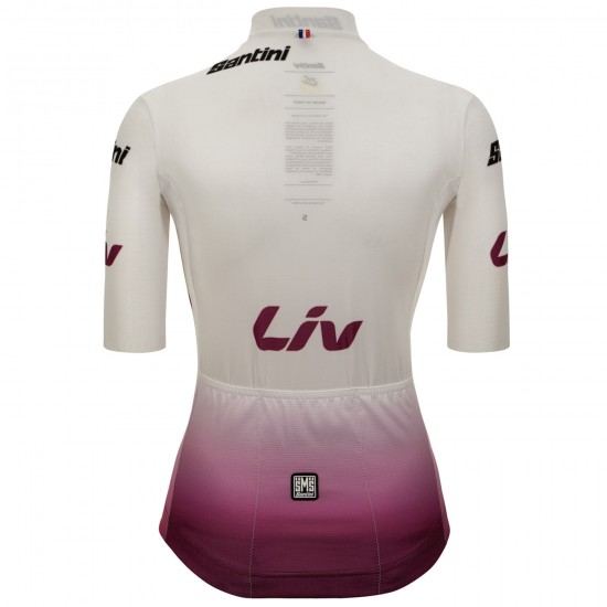 Damen Weißes Damen-T-Shirt Tour de France 2024 Radtrikot Kaufen Damen Weißes Damen-T-Shirt Tour de France 2024 Radtrikot Kaufen