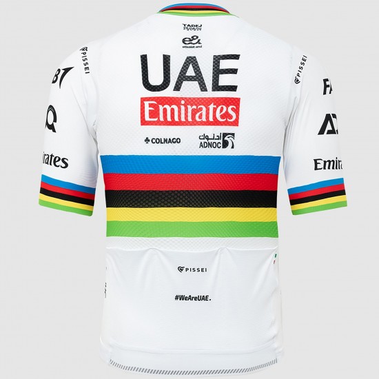 Herren Team UAE 2024 Pissei trikot-Weltmeister Radtrikot Kaufen Herren Team UAE 2024 Pissei trikot-Weltmeister Radtrikot Kaufen