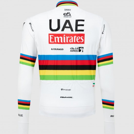 Herren Team UAE 2024 Pissei langarmtrikot-Weltmeister Radtrikot Kaufen Herren Team UAE 2024 Pissei langarmtrikot-Weltmeister Radtrikot Kaufen