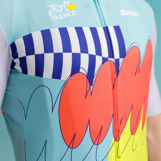 Herren Santini Tour de France 2024 trikot-Nizza Radtrikot Kaufen Herren Santini Tour de France 2024 trikot-Nizza Radtrikot Kaufen
