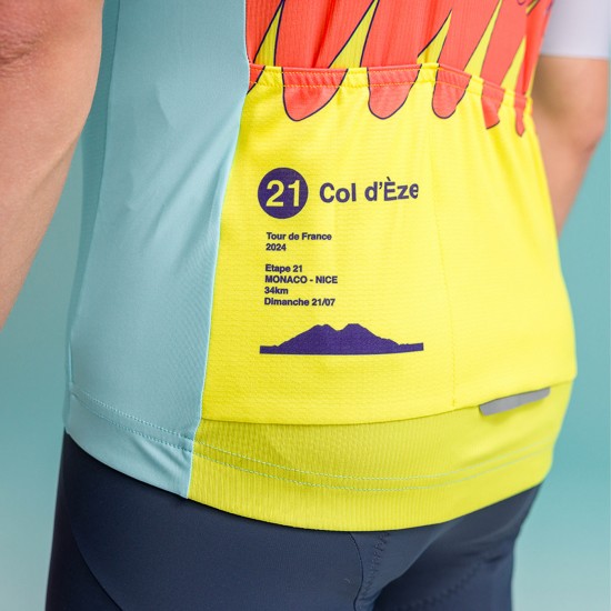 Herren Santini Tour de France 2024 trikot-Nizza Radtrikot Kaufen Herren Santini Tour de France 2024 trikot-Nizza Radtrikot Kaufen