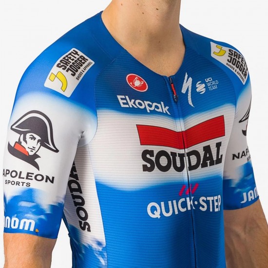 Herren Castelli Soudal Quick-Step 2024 Sanremo BTW Speed Suit einteiler Radtrikot Kaufen Herren Castelli Soudal Quick-Step 2024 Sanremo BTW Speed Suit einteiler Radtrikot Kaufen