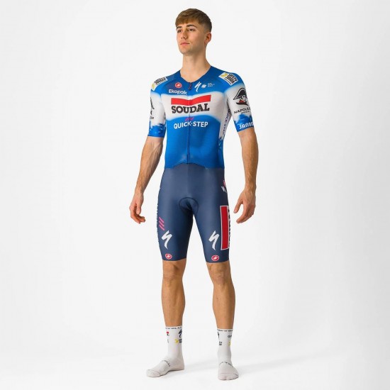 Herren Castelli Soudal Quick-Step 2024 Sanremo BTW Speed Suit einteiler Radtrikot Kaufen Herren Castelli Soudal Quick-Step 2024 Sanremo BTW Speed Suit einteiler Radtrikot Kaufen