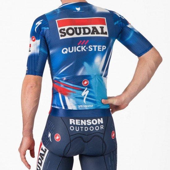 Herren Castelli Soudal Quick-Step 2025 Aero Race 8S trikot Radtrikot Kaufen Herren Castelli Soudal Quick-Step 2025 Aero Race 8S trikot Radtrikot Kaufen