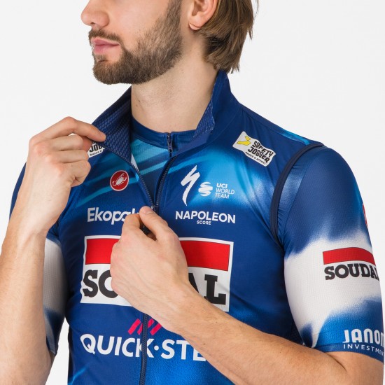 Herren Castelli Soudal Quick-Step 2025 Pro Light Wind weste Radtrikot Kaufen Herren Castelli Soudal Quick-Step 2025 Pro Light Wind weste Radtrikot Kaufen