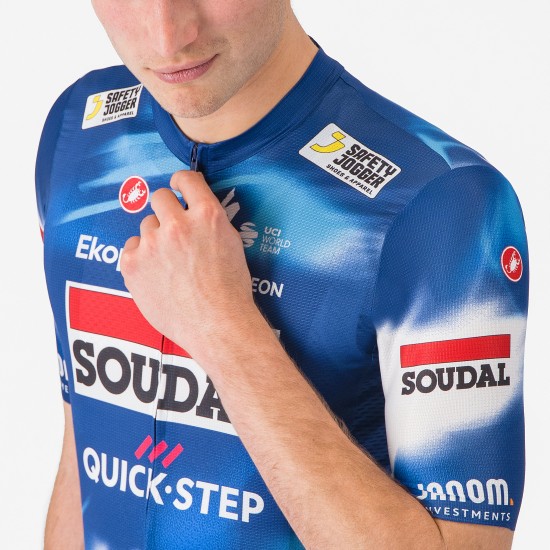 Herren Castelli Soudal Quick-Step 2025 Competizione 3 trikot Radtrikot Kaufen Herren Castelli Soudal Quick-Step 2025 Competizione 3 trikot Radtrikot Kaufen