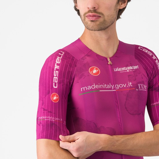 Herren Ciclamino Trikot Giro d'Italia 2025 Race 8S Radtrikot Kaufen Herren Ciclamino Trikot Giro d'Italia 2025 Race 8S Radtrikot Kaufen