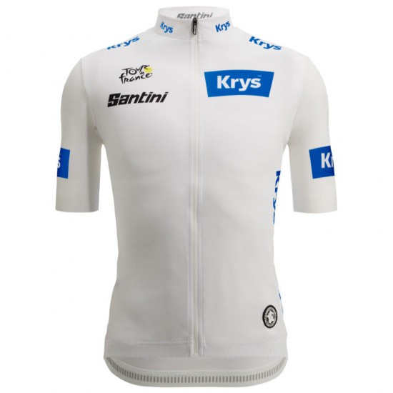 Herren Santini Weiß Tour de France 2025 Fan Linie trikot Radtrikot Kaufen Herren Santini Weiß Tour de France 2025 Fan Linie trikot Radtrikot Kaufen