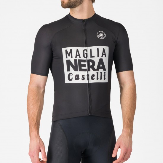Herren Vintage Trikot Giro d'Italia 2025-Schwarz Radtrikot Kaufen