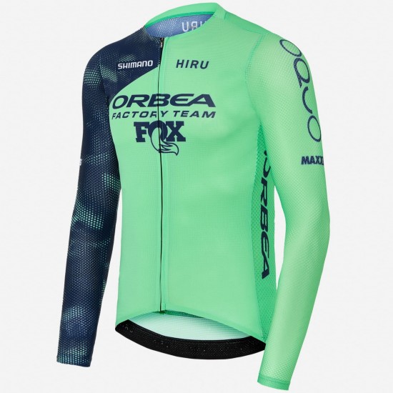 Herren Hiru Orbea Factory Team 2025 Lab Aero langarm trikot Radtrikot Kaufen Herren Hiru Orbea Factory Team 2025 Lab Aero langarm trikot Radtrikot Kaufen