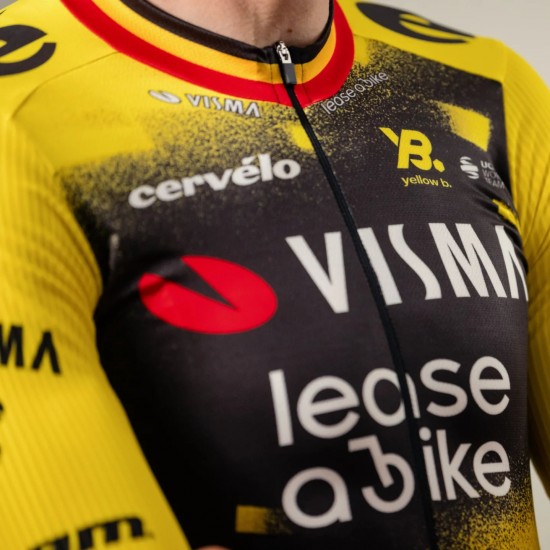 Herren Team Visma Lease a bike 2025 The Wingbeat trikot-Wout Van Aert Radtrikot Kaufen Herren Team Visma Lease a bike 2025 The Wingbeat trikot-Wout Van Aert Radtrikot Kaufen