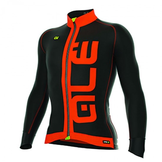 2016 ALE ARCOBALENO Radtrikot Langarm-Schwarz ORANGE FLUO Radtrikot Kaufen 2016 ALE ARCOBALENO Radtrikot Langarm-Schwarz ORANGE FLUO Radtrikot Kaufen