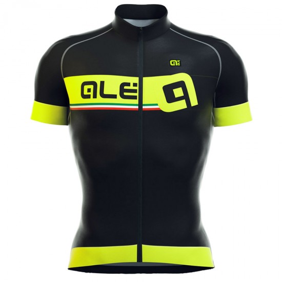 2016 ALE FORMULA 1.0 ADRIATICO Radtrikot Kurzarm -Schwarz GELB Radtrikot Kaufen 2016 ALE FORMULA 1.0 ADRIATICO Radtrikot Kurzarm -Schwarz GELB Radtrikot Kaufen