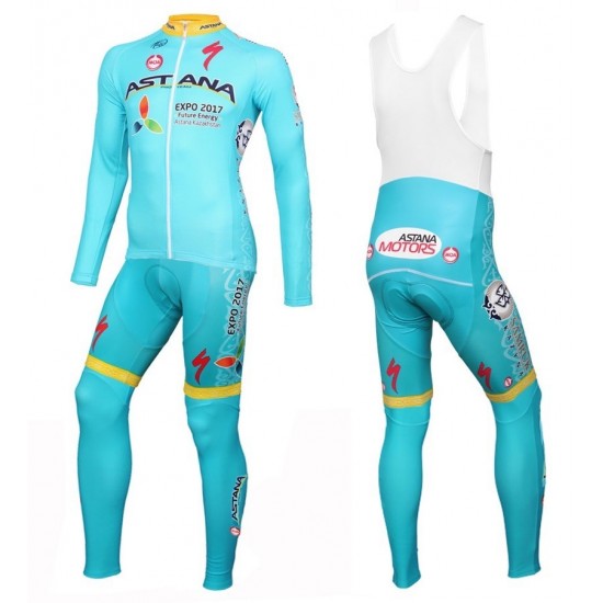 2016 Astana Pro Team Fahrradbekleidung Satz Radtrikot Langarm+Lang Trägerhose Radtrikot Kaufen 2016 Astana Pro Team Fahrradbekleidung Satz Radtrikot Langarm+Lang Trägerhose Radtrikot Kaufen