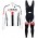 2016 Biemme Weiß rot Fahrradbekleidung Langarm Radtrikot und Trägerhosen Set Radtrikot Kaufen