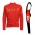 2016 CCCP Fahrradbekleidung Radtrikot Satz Langarm und Lange Trägerhose Radtrikot Kaufen