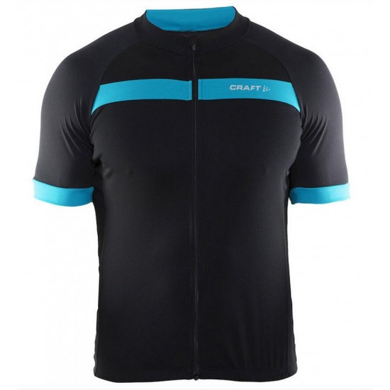 2016 Craft Radtrikot Kurzarm schwarz blau Radtrikot Kaufen