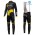 2016 Direct Energie Team Schwarz thermisch Fahrradbekleidung Satz Radtrikot Langarm+Lang Trägerhose Radtrikot Kaufen