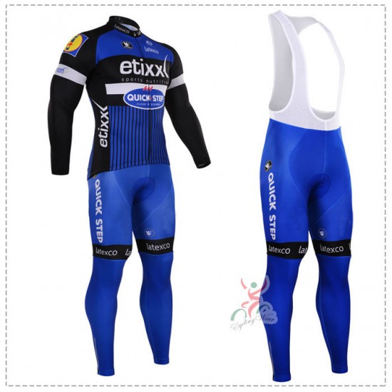 2016 ETIXX-QUICK STEP Fahrradbekleidung Radtrikot Satz Langarm und Lange Trägerhose Radtrikot Kaufen 2016 ETIXX-QUICK STEP Fahrradbekleidung Radtrikot Satz Langarm und Lange Trägerhose Radtrikot Kaufen