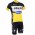 2016 ETIXX-QUICK STEP Radbekleidung Radtrikot Kurzarm und Fahrradhosen Kurz Gelb Radtrikot Kaufen