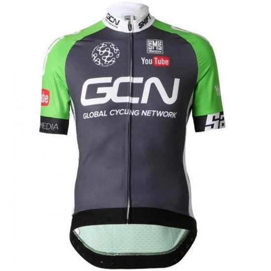 2016 GCN GLOBAL CYCLING NETWORK Radtrikot Kurzarm Grün Radtrikot Kaufen 2016 GCN GLOBAL CYCLING NETWORK Radtrikot Kurzarm Grün Radtrikot Kaufen
