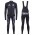 2016 GCN Sleek H20 Schwarz Fahrradbekleidung Satz Radtrikot Langarm+Lang Trägerhose Radtrikot Kaufen