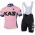 2016 KAS rose Fahrradbekleidung Satz Fahrradtrikot Kurzarm Trikot und Kurz Trägerhose Radtrikot Kaufen
