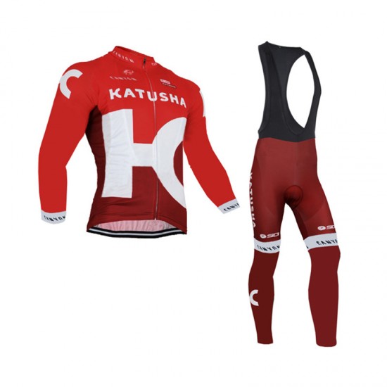 2016 Katusha Fahrradbekleidung Radtrikot Satz Langarm und Lange Trägerhose Radtrikot Kaufen 2016 Katusha Fahrradbekleidung Radtrikot Satz Langarm und Lange Trägerhose Radtrikot Kaufen