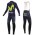 2016 Movistar Team Fahrradbekleidung Satz Radtrikot Langarm+Lang Trägerhose Radtrikot Kaufen
