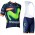 2016 Movistar Fahrradbekleidung Satz Fahrradtrikot Kurzarm Trikot und Kurz Trägerhose 02 Radtrikot Kaufen