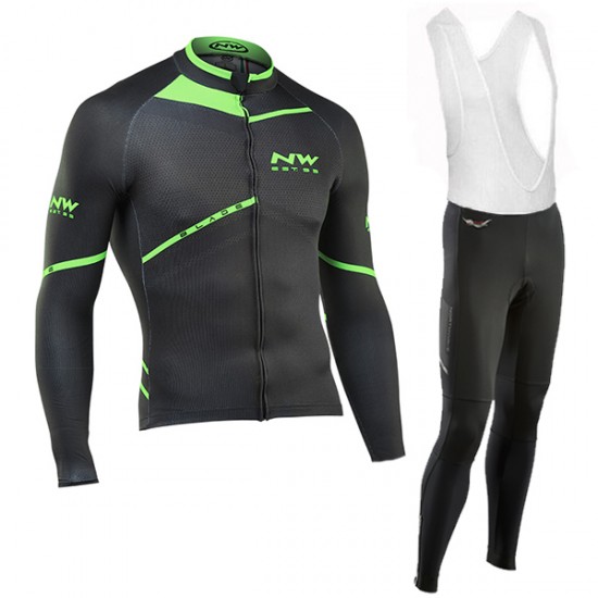2016 Northwave Grün Schwarz Fahrradbekleidung Langarm Radtrikot und Trägerhosen Set Radtrikot Kaufen 2016 Northwave Grün Schwarz Fahrradbekleidung Langarm Radtrikot und Trägerhosen Set Radtrikot Kaufen