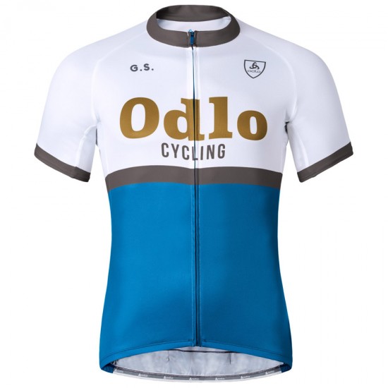 2016 Odlo Ride Weiß blau Fahrradbekleidung Kurzarm Radtrikot Radtrikot Kaufen 2016 Odlo Ride Weiß blau Fahrradbekleidung Kurzarm Radtrikot Radtrikot Kaufen