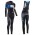 2016 Orbea Pro Damen Schwarz-Blau thermisch Fahrradbekleidung Satz Radtrikot Langarm+Lang Trägerhose Radtrikot Kaufen