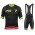2016 Pinarello Dogma F8 schwarz-gelb Fahrradbekleidung Satz Radtrikot Kurzarm+Kurz Trägerhose Radtrikot Kaufen