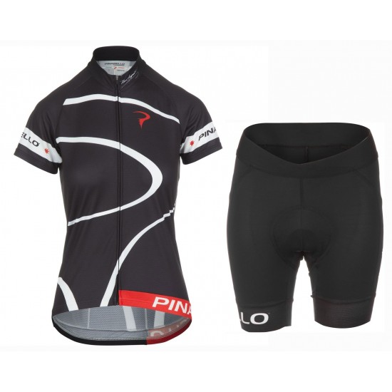 2016 Pinarello MIRA schwarz Damen Fahrradbekleidung Satz Radtrikot Kurzarm+Kurz Radhose Radtrikot Kaufen 2016 Pinarello MIRA schwarz Damen Fahrradbekleidung Satz Radtrikot Kurzarm+Kurz Radhose Radtrikot Kaufen