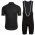 2016 RAPHA schwarz Fahrradbekleidung Radtrikot und Trägerhosen Set Radtrikot Kaufen